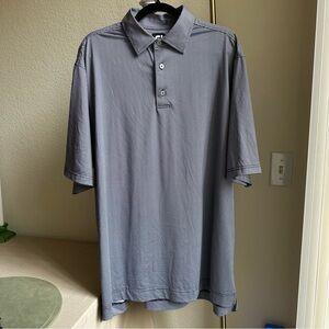 FootJoy Black & White Houndstooth Golf Polo
